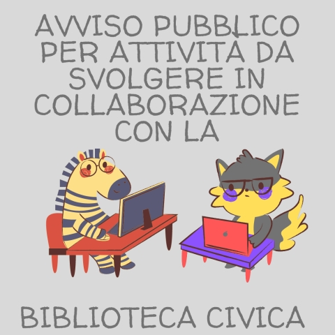 Avviso pubblico per attività da svolgere in collaborazione con la Biblioteca Civica di Vigonovo