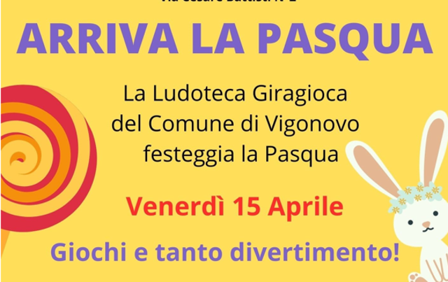 La ludoteca Giragioca di Galta festeggia la Pasqua