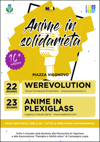 Anime in Solidarietà 2018 - 10ma edizione