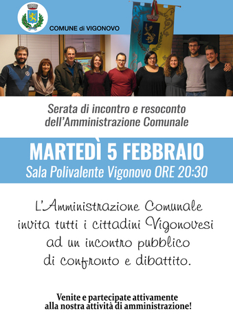 2^ SERATA DI RESOCONTO