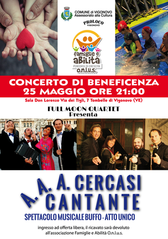A.A.A. Cercasi Cantante - Concerto di beneficienza per l'Associazione Famiglie e Abilità