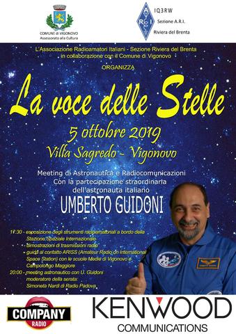 La voce delle stelle: evento speciale con l'astronauta Umberto Guidoni