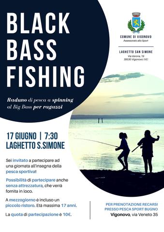 Black Bass fishing per ragazzi