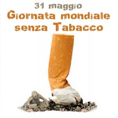 31 maggio. Giornata mondiale senza tabacco.
