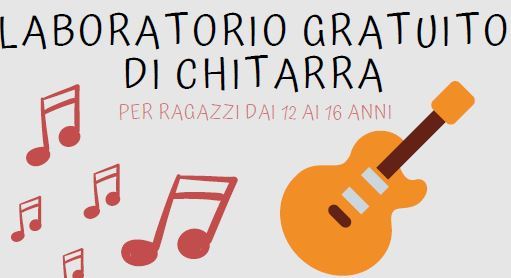 Laboratorio di Chitarra al Centro di Aggregazione "Martedì e Giovedì Young"
