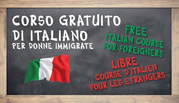 Corso gratuito di italiano per donne immigrate